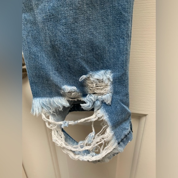 Well ripped with lace jeans - Picture 4 of 11